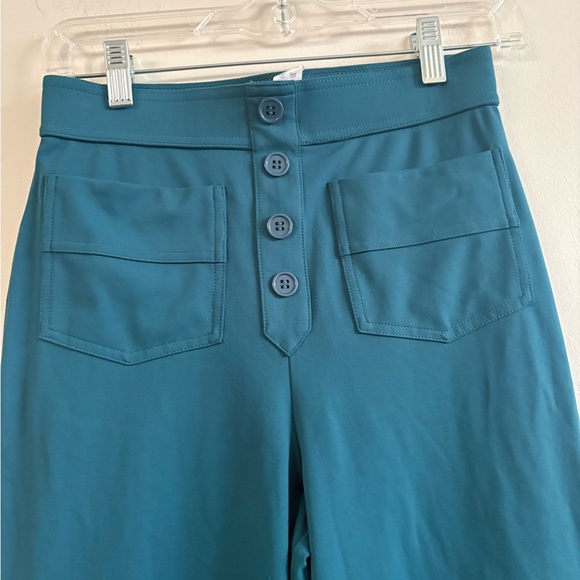 HALARA DayStretch High Waisted Pockets Straight Leg Casual Pants SIZE XS - Picture 3 of 5